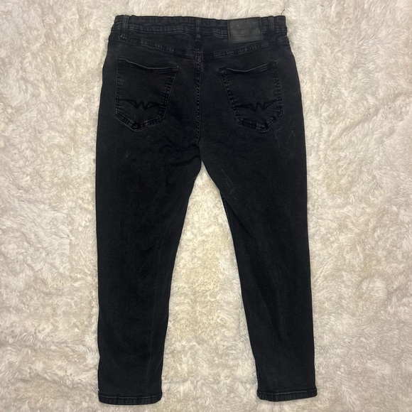 Weather proof vintage-black jeans-36Wx30L-slim fit and tapered - Picture 2 of 7